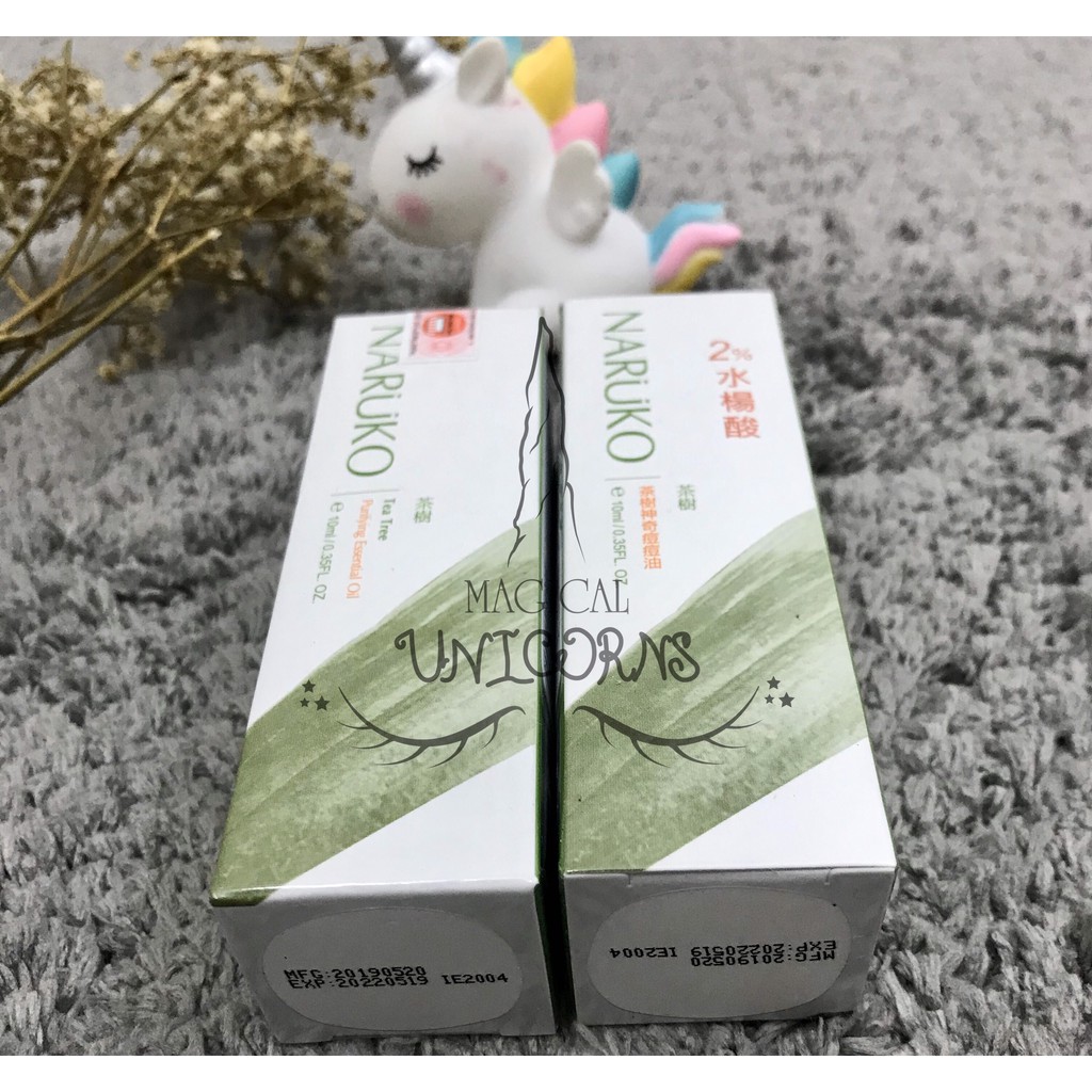 [CHÍNH HÃNG] Tinh dầu tràm trà Naruko Đài Loan giảm mụn mủ, mụn sưng, mụn viêm _Tea Tree Purifying Essential Oil 10 ml