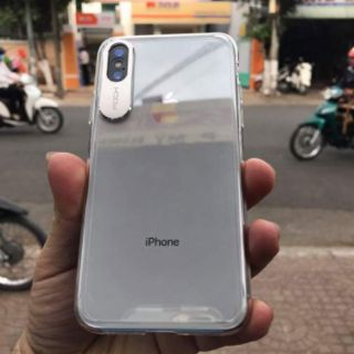 Ốp lưng bảo vệ Camera cho iPhone 7/8/7Plus/8Plus/iPhone X trong suốt
