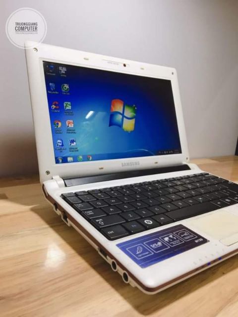 Laptop mini Samsung N150 cũ ATom N450 10.1inch