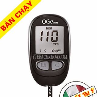 Máy đo đường huyết OGCARE_ Ý bảo hành trọn đời