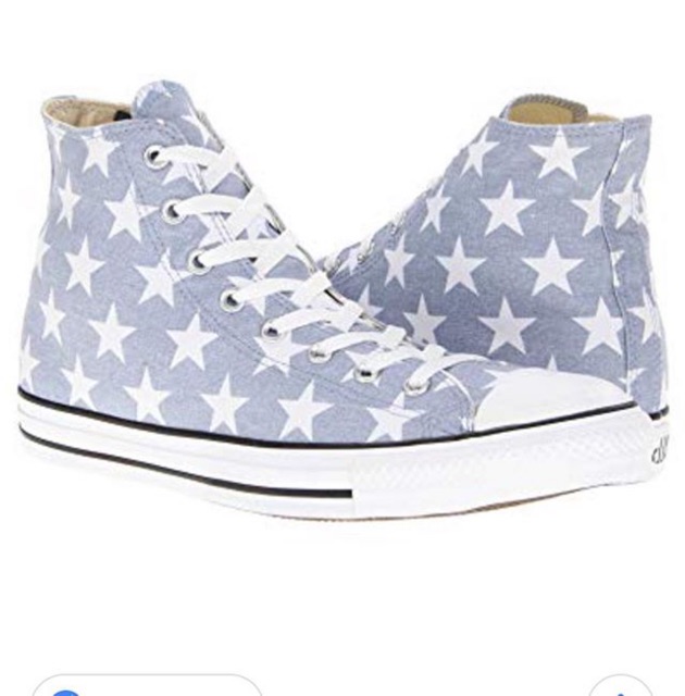 Giày Converse Hoạ tiết Ngôi Sao Real2hand