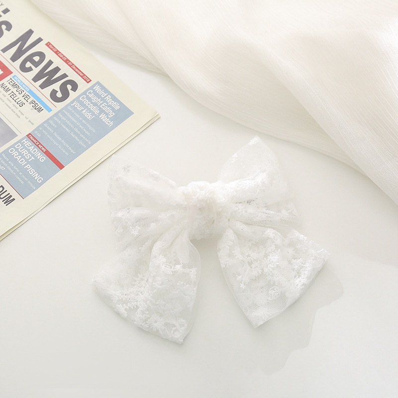 Kẹp Tóc Hình Ngôi Sao / Nơ Xinh Xắn Phong Cách Hàn Quốc