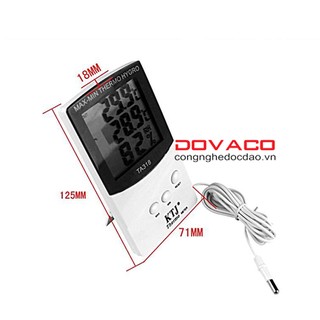 Máy đo độ ẩm, nhiệt độ TA318