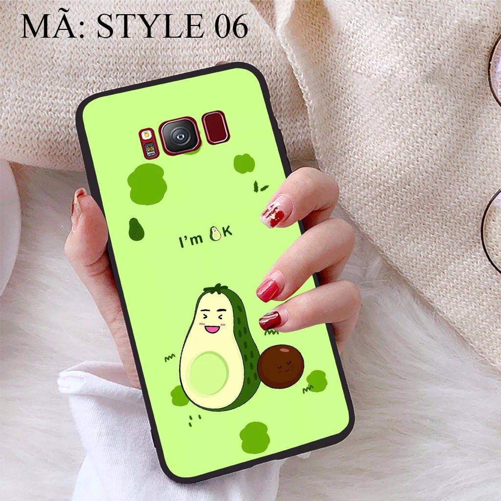 Ốp lưng Samsung S8 viền dẻo TPU BST Phong cách