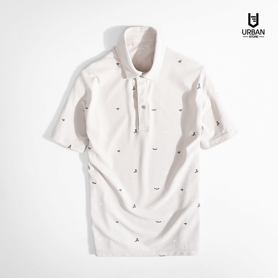 Áo Polo Nam cooPure, Áo Polo Nam Chất Liệu Cotton 95% Origami Printing NO.1825 | BigBuy360 - bigbuy360.vn