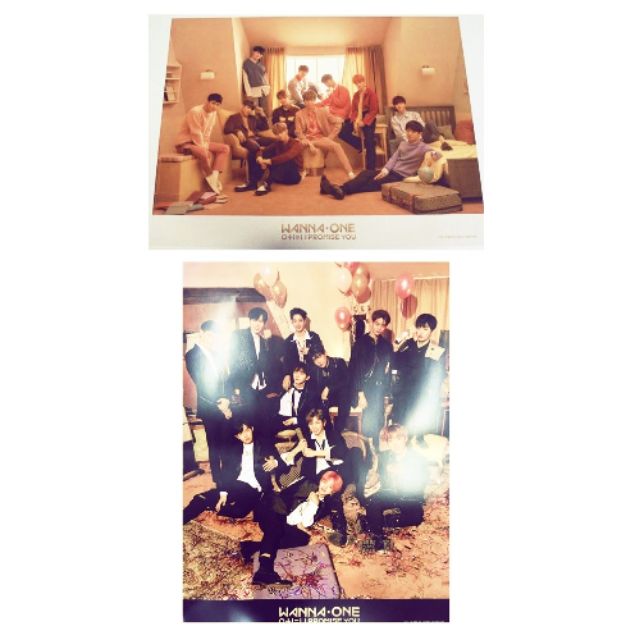 Poster Album Wanna One offical
