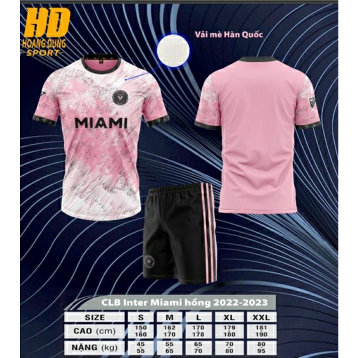BỘ ĐỒ ĐÁ BANH MIAMI 2012_2023