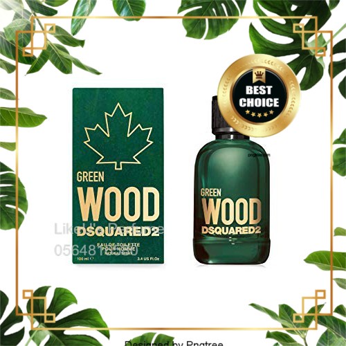 Nước hoa DSQUARED² Green Wood Pour Homme 5ml-10ml
