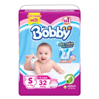 Bỉm Bobby tã dán S32 /M26