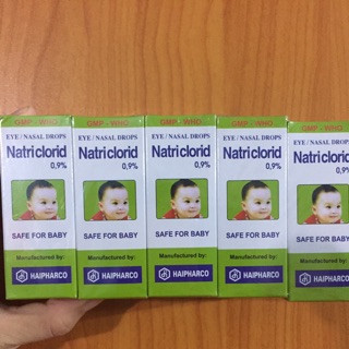 10 lọ nước muối sinh lý loại đắt của Hải Phòng