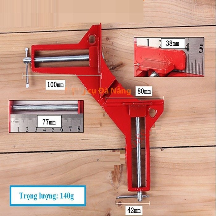 Bộ 4 cái ê tô kẹp góc 90 độ,bộ 4 cái ê tô kẹp góc vuông đa năng