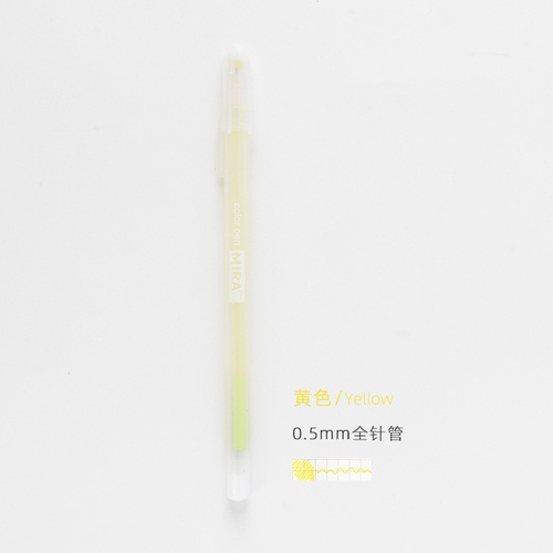 Bút bi mực nước Mira 12 màu tùy chọn ngòi 0.5mm chất lượng cao