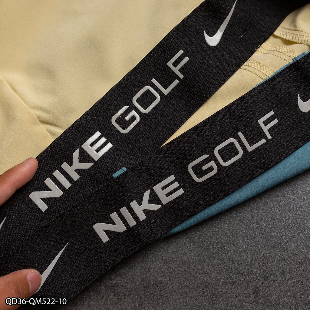 Quần dài golf xi dãn xịn QD36 - in viền lưng thêu logo túi VNXK