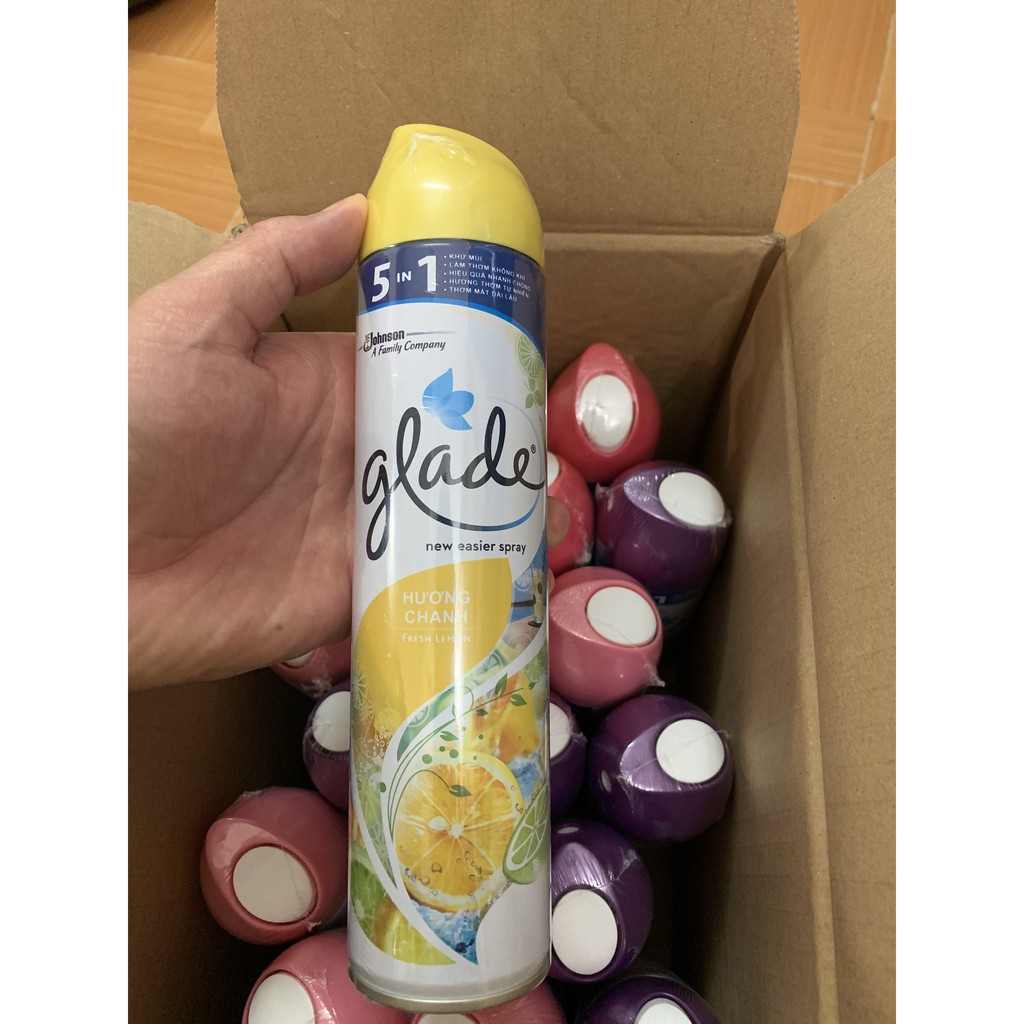 XỊT PHÒNG GLADE 280ML đủ mùi hương