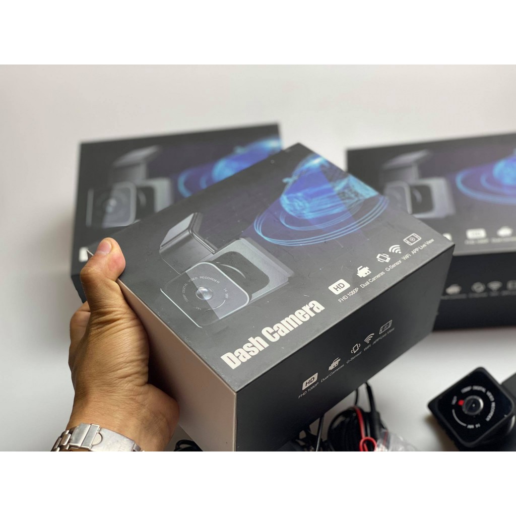 HÀNG CHÍNH HÃNG FREESHIP Camera hành trình K10 Kèm camera lùi Wifi GPS | BigBuy360 - bigbuy360.vn