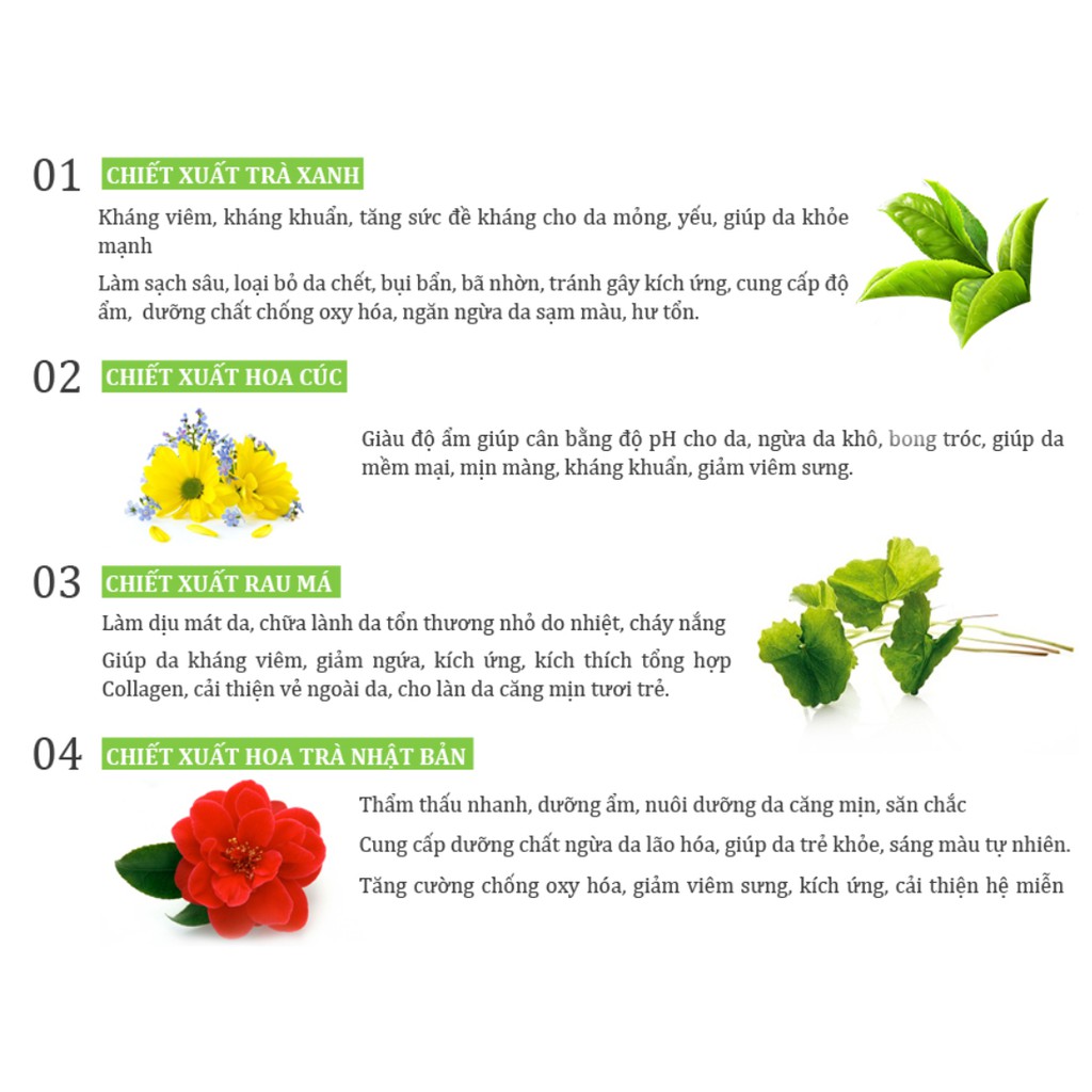 Sữa rửa mặt dành cho da nhạy cảm Sakura Gentle Cleanser - New 2020