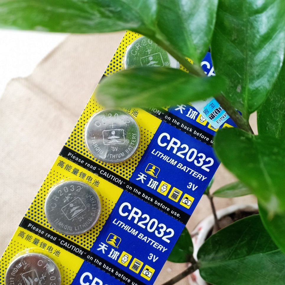 Pin CMOS CR2025/CR2032 Lithium 3V vỉ 1 viên - Pin Loại Tốt cho máy tính, laptop, thiết bị điện, đồng hồ, huyết áp
