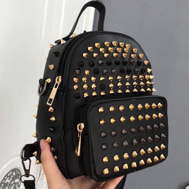 Balo mini, balo QC, balo đinh vàng