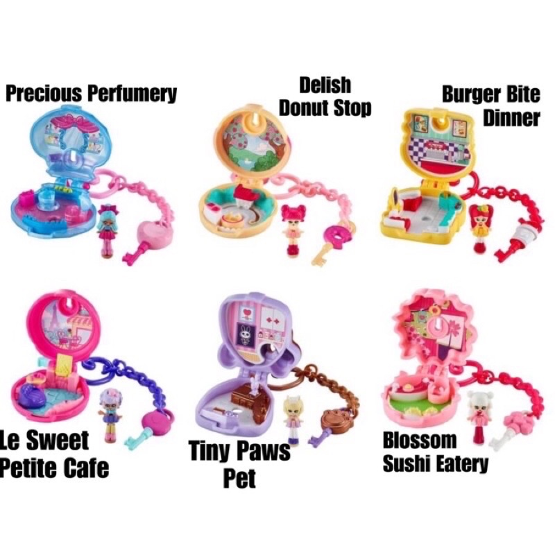 Hộp đồ chơi móc chìa khoá bí mật Shopkins Lil Secrets Locket