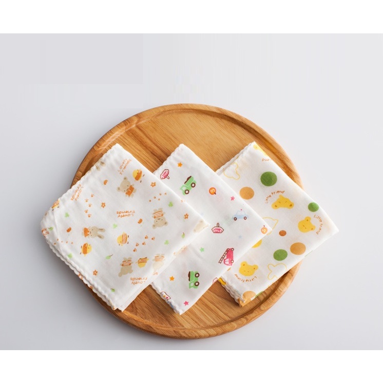 Khăn Sữa Nhật Cho Bé Mẫu Mới Dùng Cực Thích Giá Sale | Minizon Kids