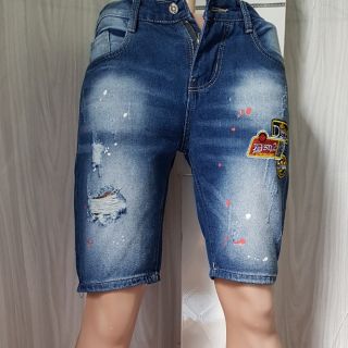 💥quần short jean thêu cao cấp chuẩn shop