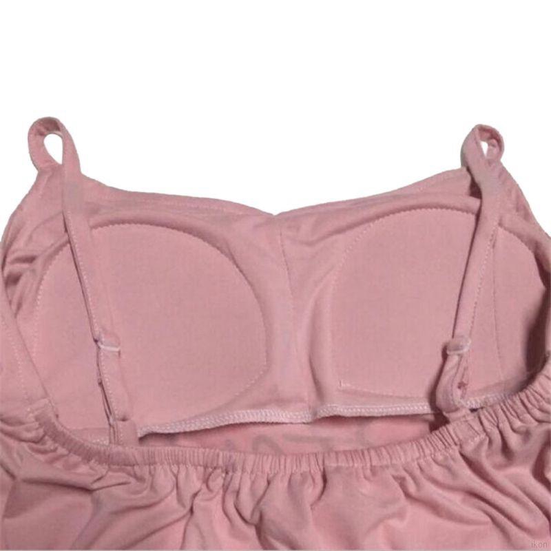 Set đồ ngủ áo 2 dây kèm quần sọt in chữ phối họa tiết hoạt hình dễ thương cho nữ