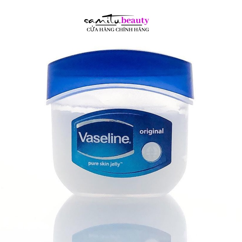 dưỡng môi vaseline hủ trắng