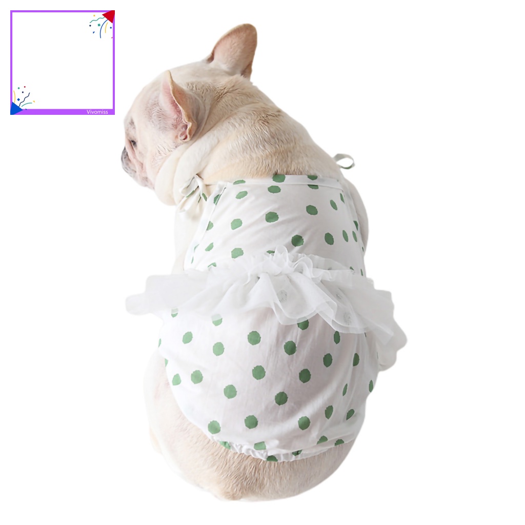 Đầm Chống Nắng Kiểu Công Chúa Thời Trang Mùa Hè Xinh Xắn Cho Cún Cưng