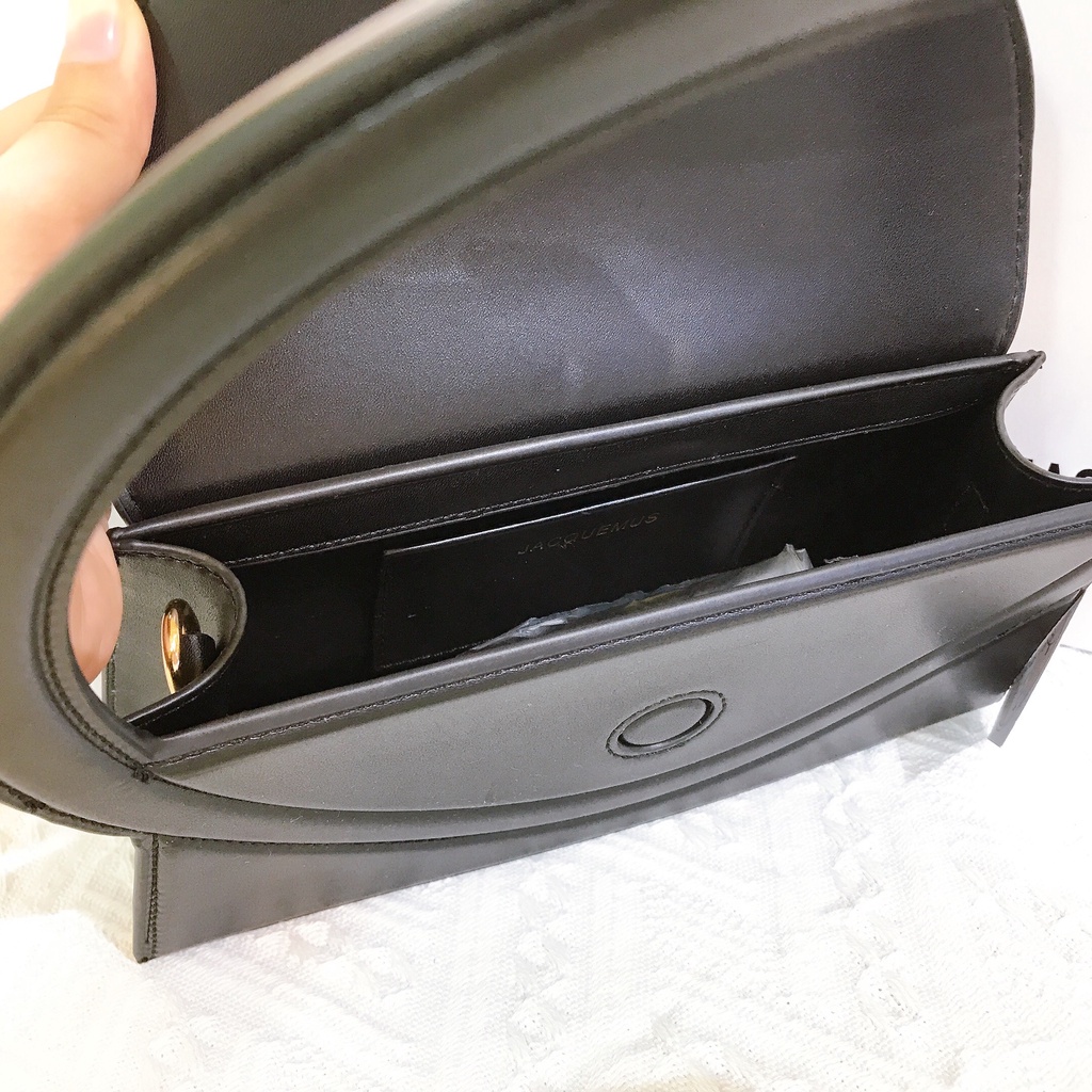 Túi xách nữ JACQUEMUS quai tròn chanh xả Fullbox