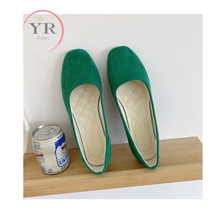 Giày Lười Da Lộn Plus Size 35-43