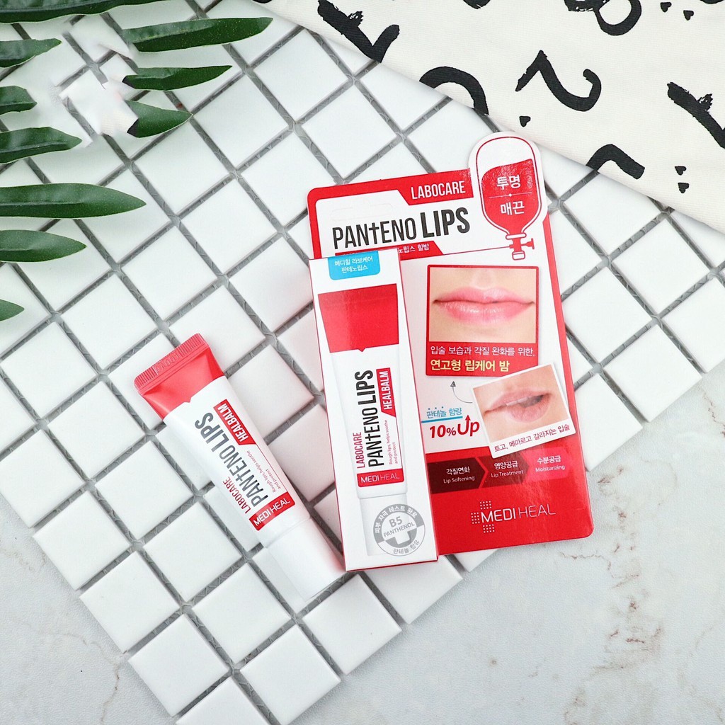 Son Dưỡng chuyên dùng cho môi khô nứt nẻ Mediheal Labocare Panteno Lips Healbalm 10ml ( Dùng Ban Đêm ) - Từ hảo