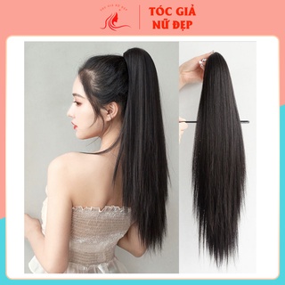 Tóc giả nữ đẹp 💝 FREESHIP💝 Tóc ngoặm thẳng suông n43
