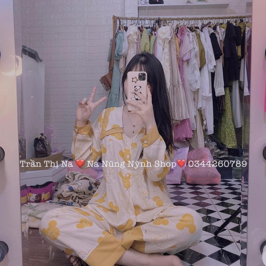 Bộ Bầu Sau Sinh Chất Đũi Hàn Siêu Mềm, Mát Thiết Kế Vén Áo Cho Con Bú Cao Cấp (Free Size 45-65kg)