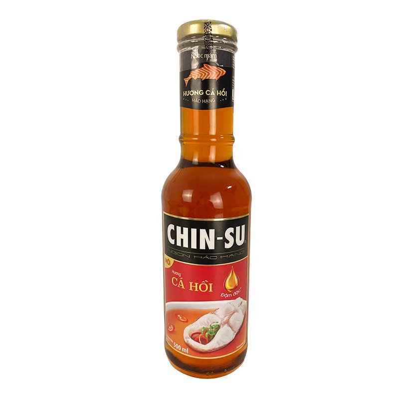 Nước mắm Chinsu cá hồi đậm đặc chai 500ml