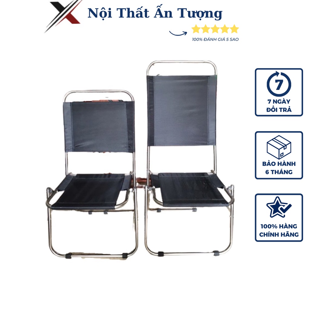 Ghế xếp cafe LƯNG CAO đủ màu, ghế xếp cà phê, trà sữa, trà chanh giá xưởng
