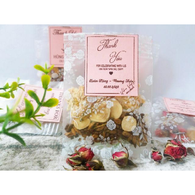 🎁 Combo 100 set trà hoa (Quà đáp lễ cho đám cưới - Wedding gift) | BigBuy360 - bigbuy360.vn