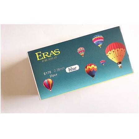 Một hộp bút bi [ Eras E178 ]  gồm (20 chiếc) dùng trong học tập,dân văn phòng,viết là đẹp.
