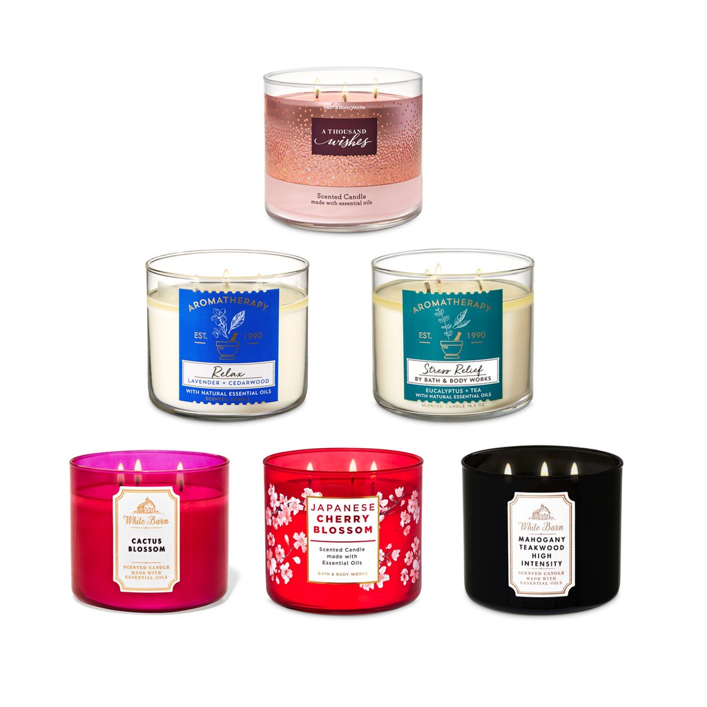 Nến thơm Bath & Body works chính hãng Usa