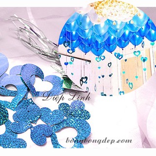 Dây kim tuyến trang trí cột bóng