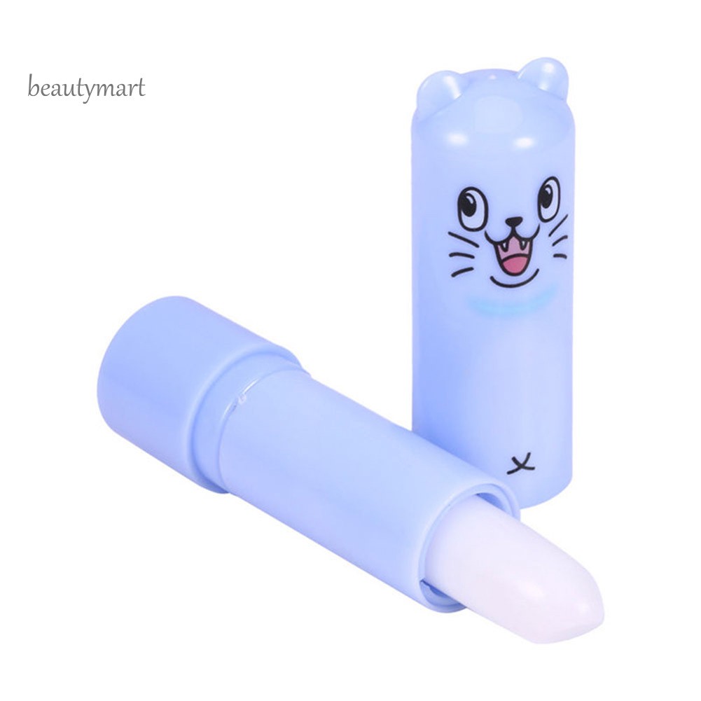 Son dưỡng ẩm chống khô môi vỏ in họa tiết động vật ngộ nghĩnh đáng yêu