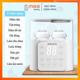 Máy hâm sữa Ahimom Duo Lux - máy hâm sữa đôi và tiệt trùng đa năng ủ sữa - MeeBaby