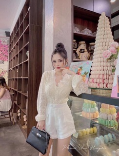 Áo ren cc dài tay