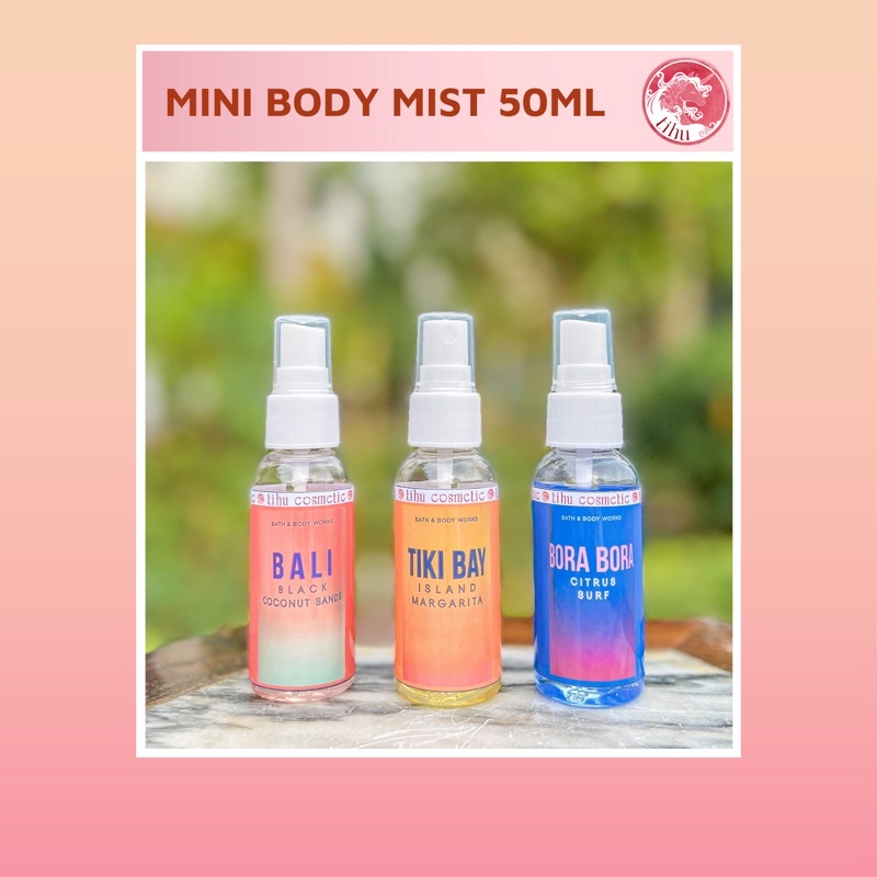 Xịt thơm thử mùi tạo hương nước hoa Bath &amp; Body Works 10ml 30ml 50ml