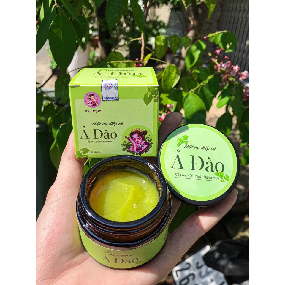 Mặt Nạ Diếp Cá Ả Đào