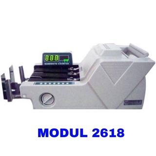Máy đếm tiền ngân hàng Modul 2618, nhận biết mệnh giá, máy phát hiện tiền tiền giả tiền lẫn loại, bảo hành 18 tháng