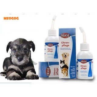 🐶 Dung dịch vệ sinh tai TRIXIE Ear Care 50ml cho thú cưng🐶