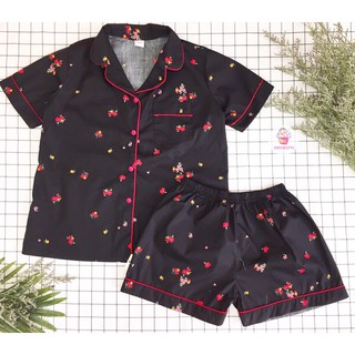 ĐỒ BỘ NGỦ MẶC NHÀ KIỂU PYJAMA NGẮN