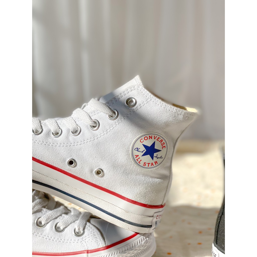 [  CHÍNH HÃNG ] giày sneaker CONVERSEE CHUCK CLASSIC HIGH ALL WHITE CH | BigBuy360 - bigbuy360.vn