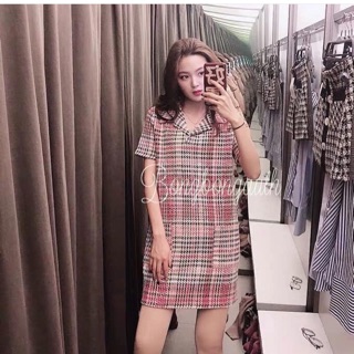 Váy dạ Zara + 2% phí shopee