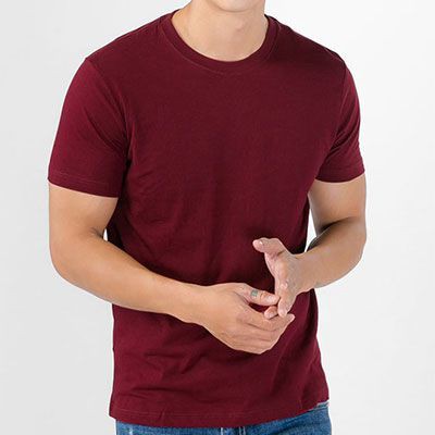 Áo thun không cổ nhiều màu (Demo cho hàng cao cấp) | BigBuy360 - bigbuy360.vn